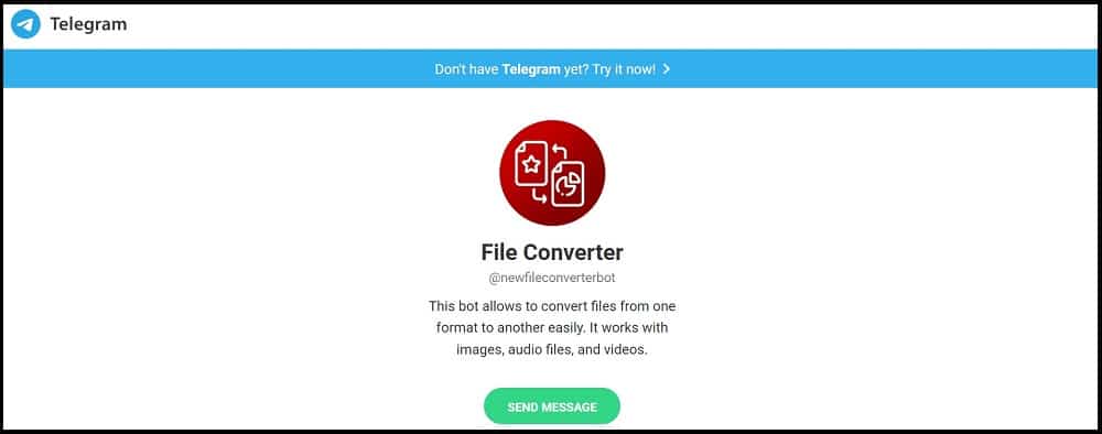 File Converter - Best format conversion Telegram Bot
