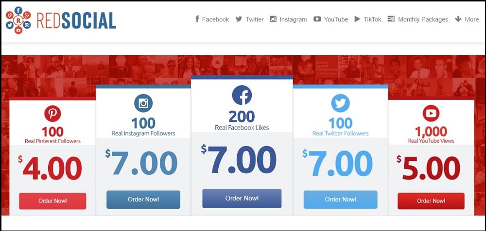 Buy Facebook Likes for RedSocial