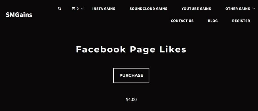 Buy Facebook Likes for SMGains