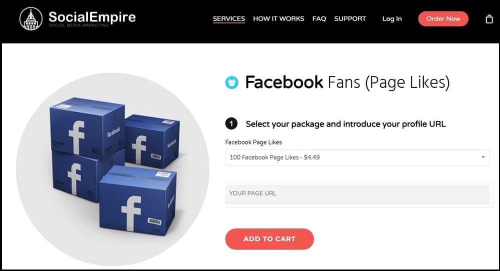 Buy Facebook Likes for SocialEmpire