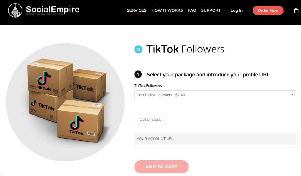 Buy Tik Tok Followers for SocialEmpire