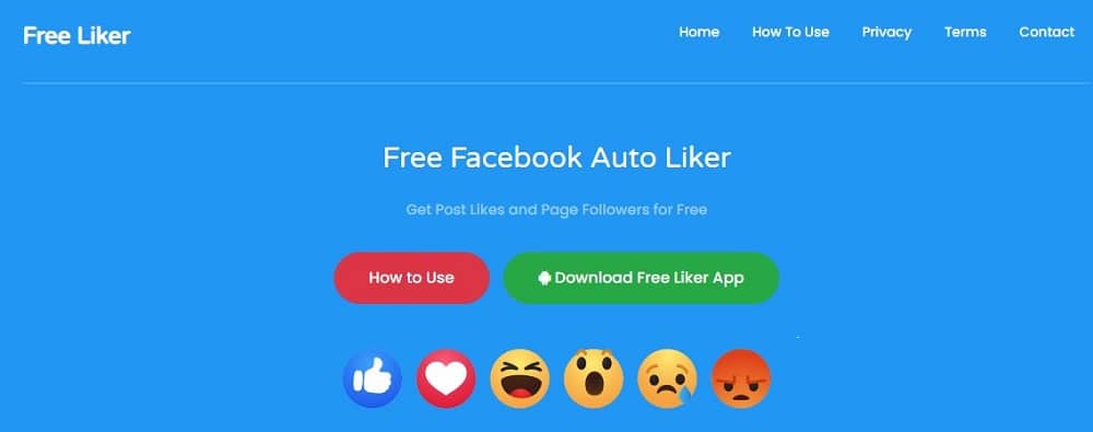 Free Facebook Likes for Free Liker