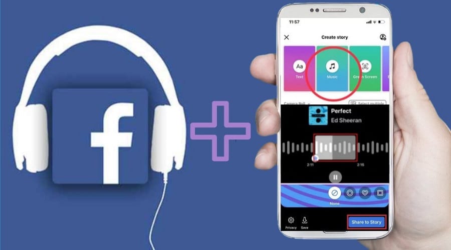 How to Add Music to Facebook Story 