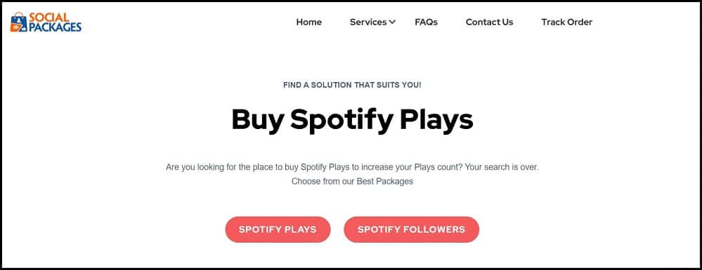 Social Packages spotify