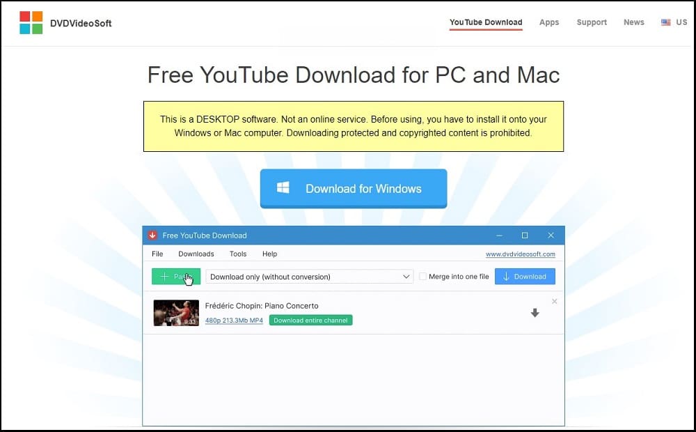 Free YouTube Download overview