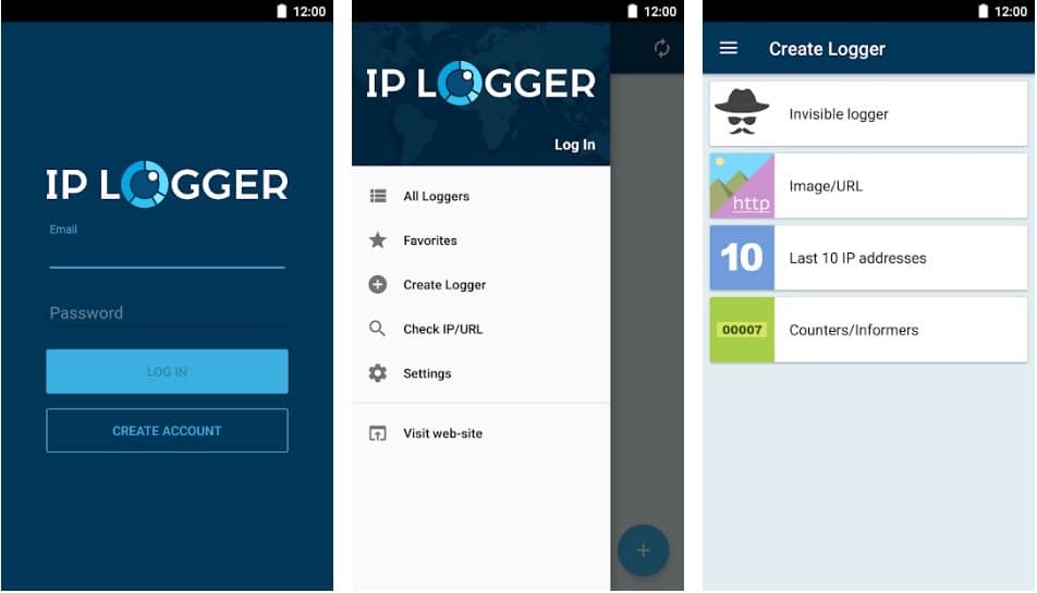 IP Logger from Play Store