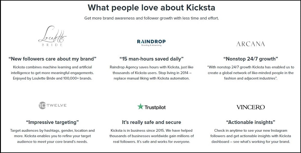Kicksta Feature