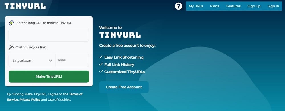 TinyURL overview