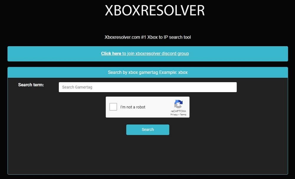 Xbox Resolver Homepage