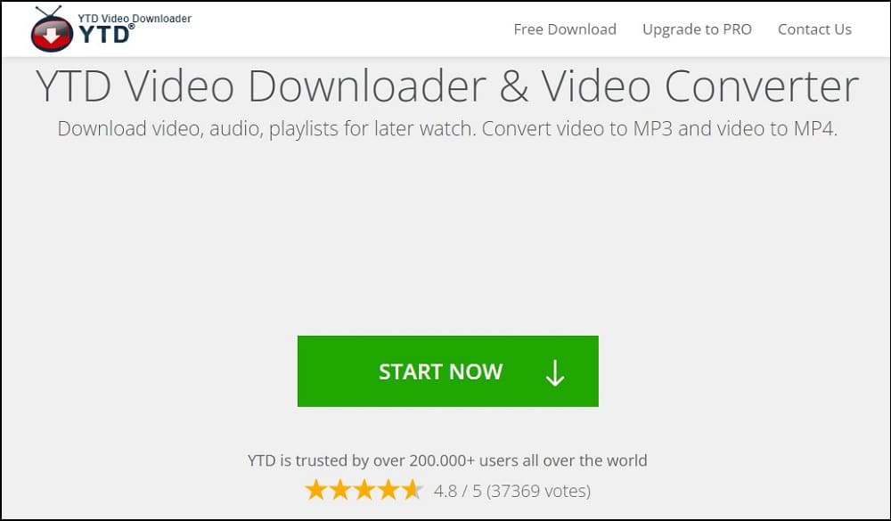 YTD Video Downloader overview