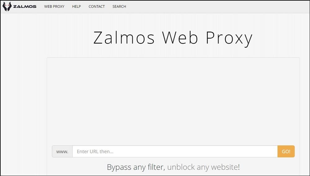 Zalmos for Free web proxy