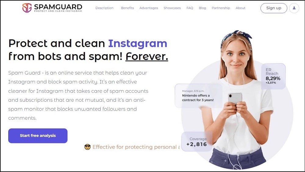 SpamGuard App overview