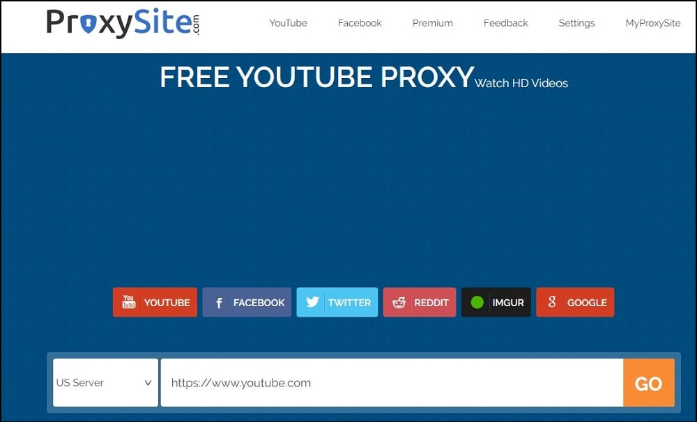 ProxySIte Youtube Support Overview