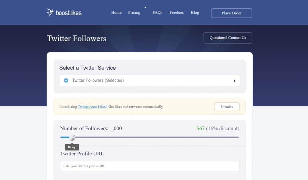 Boostlikes to Buy Twitter Followers