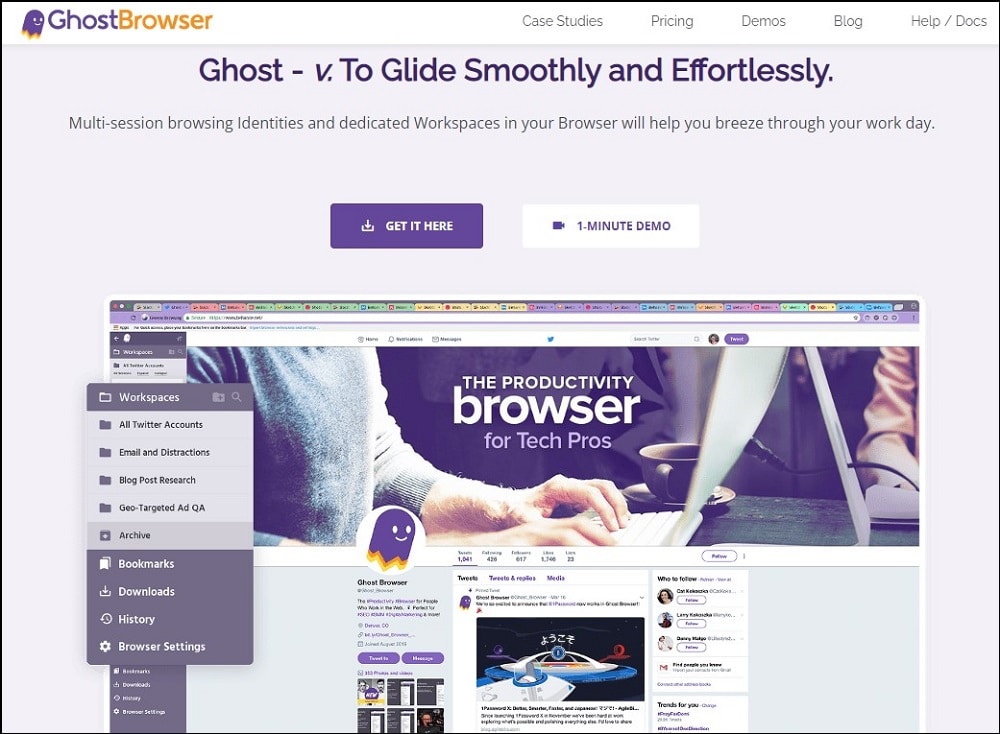 Ghost Browser Overview