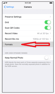 How to Stop Your iPhone from Taking HEIC Photos 2