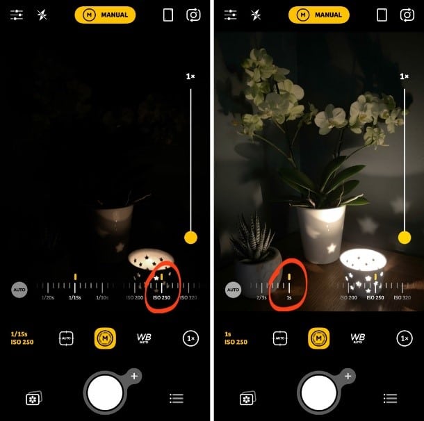 Native camera app gives apple users minimal manual control