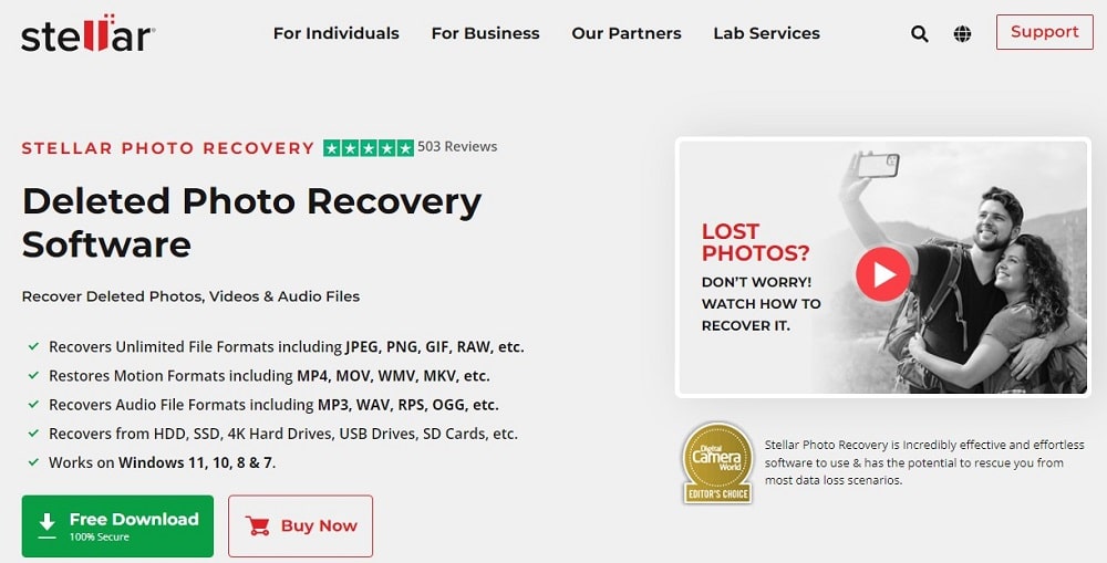 Restore Deleted WhatsApp Photos with photo recovery software