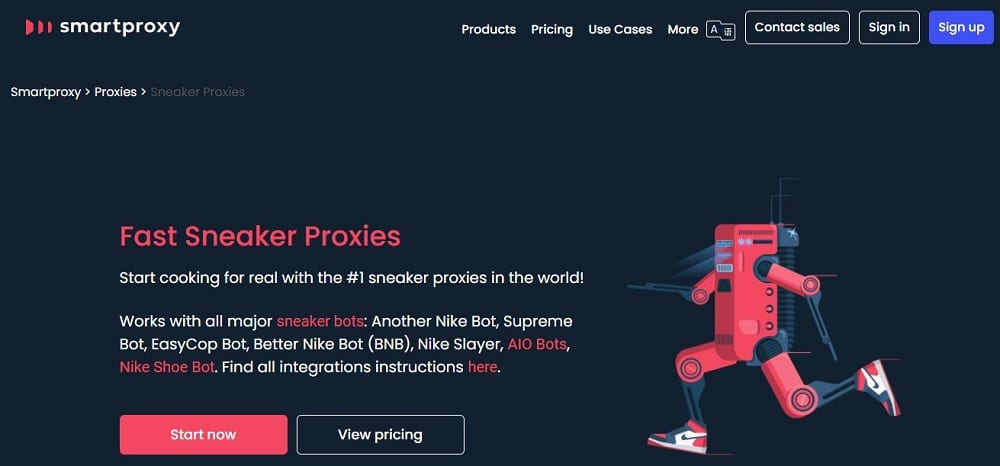 Smartproxy for Best Residential Proxies for Sneaker