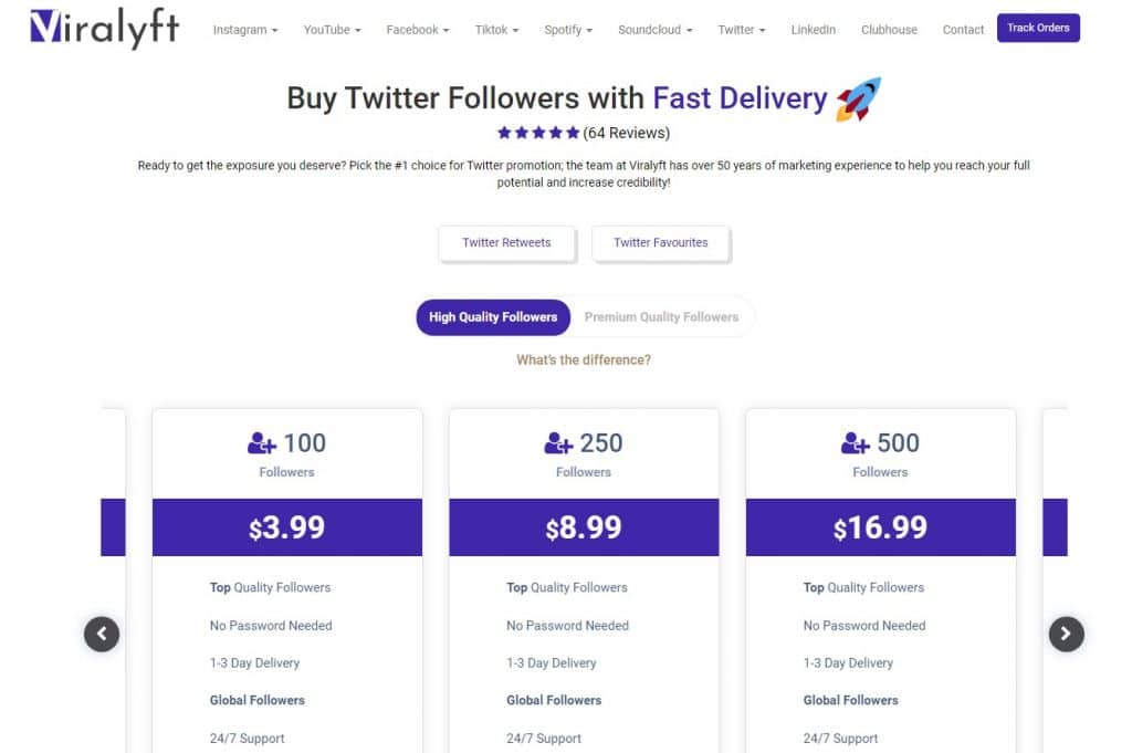 Viralyft to Buy Twitter Followers