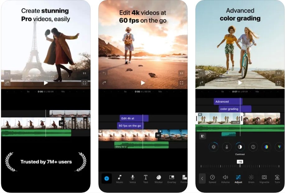 InVideo apps from apple apps store