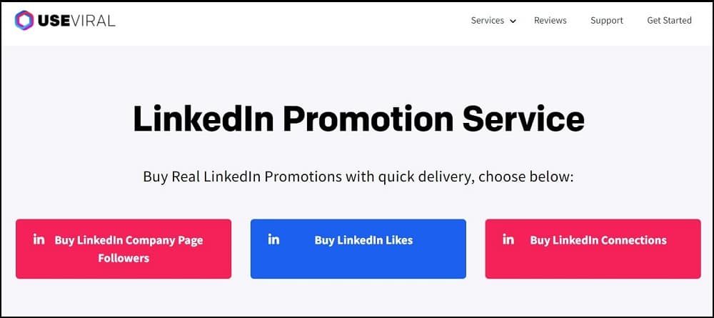 UseViral for Linkedin Promotion Service