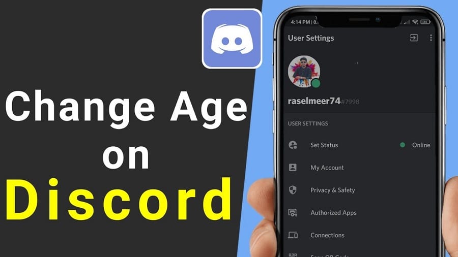 How to Change Your Age on Discord for iPhone
