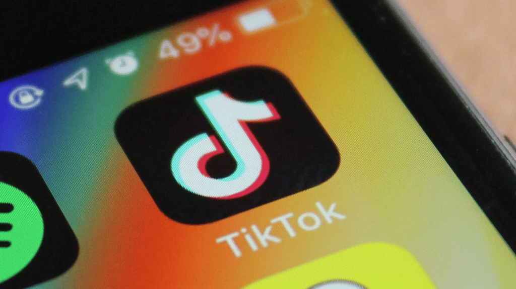 Launch the Tiktok application