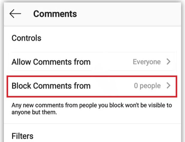 block Comments From